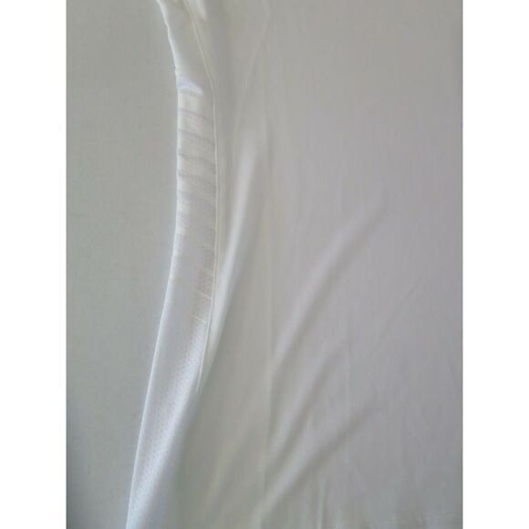 Under Armour 1305168 Heatgear Womens Sz M White Team Endless Power Soccer Jersey - Picture 5 of 5